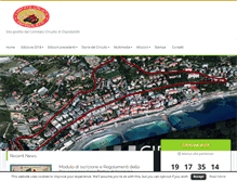 Tablet Screenshot of circuitospedaletti.org
